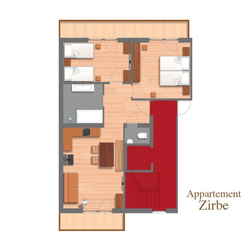 Appartements Innerthal Inneralpbach 外观 照片